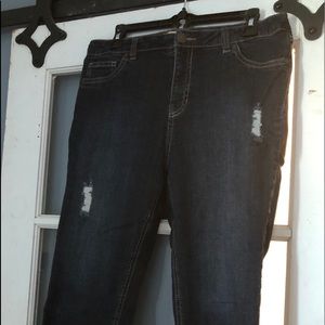 d. Jeans New York Mid Rise Capris Size 12
